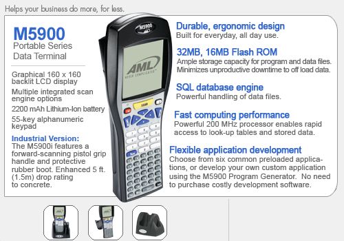 M5900 Portable Data Terminal